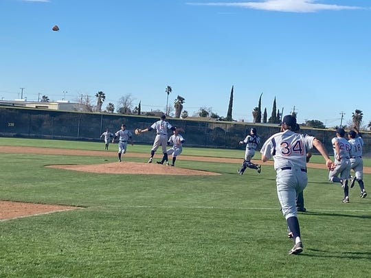 College of the Sequoias' Ben Pedersen achieved one of baseball's rarest accomplishments over the weekend: He pitched a perfect game.